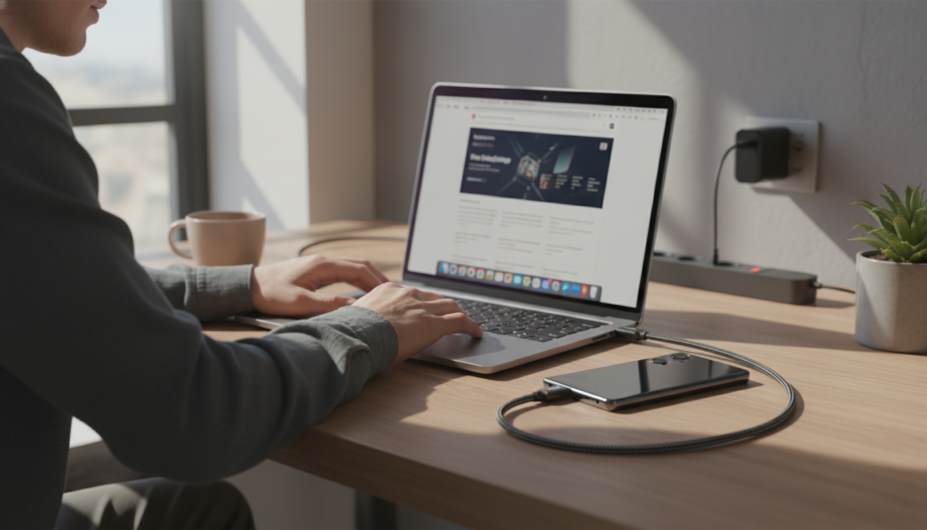 100W LED USB-C to USB-C Cable: MacBook & Samsung Tips