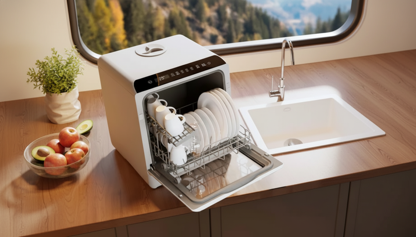 Countertop Dishwasher with Tank: Cycles, Setup & Tips