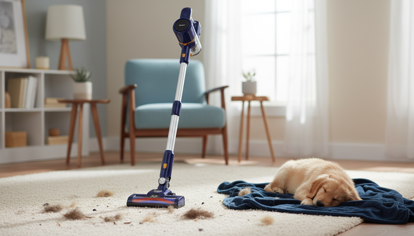 N7S/N7P Cordless Vacuum: 20kPa Quiet Pet Hair Help