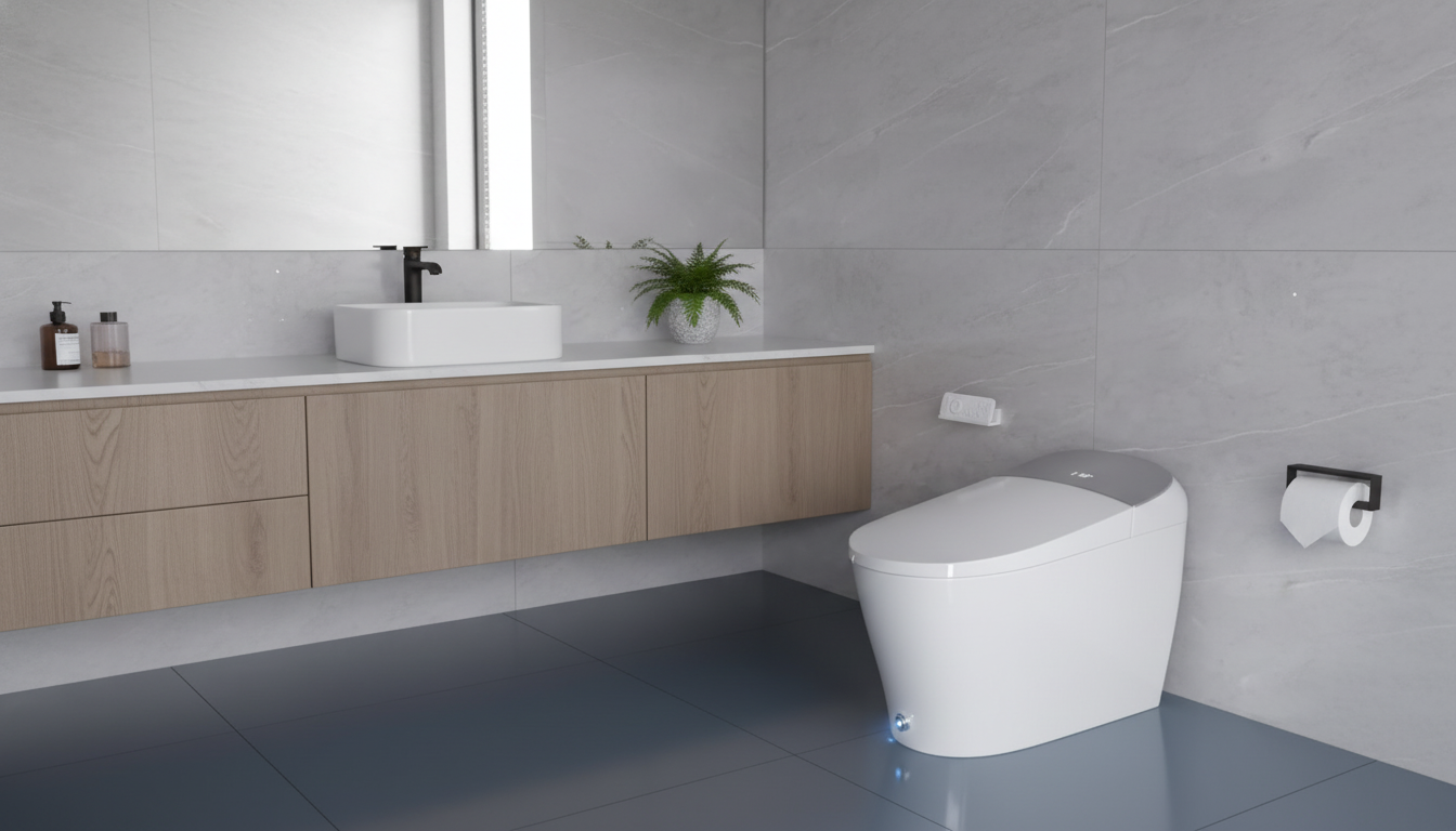 Smart Toilet for Low Water Pressure: Strong Flush & Auto