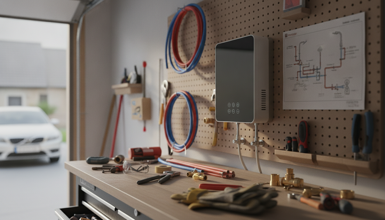 Tankless Water Heater for a Shower: GPM & Temp Rise