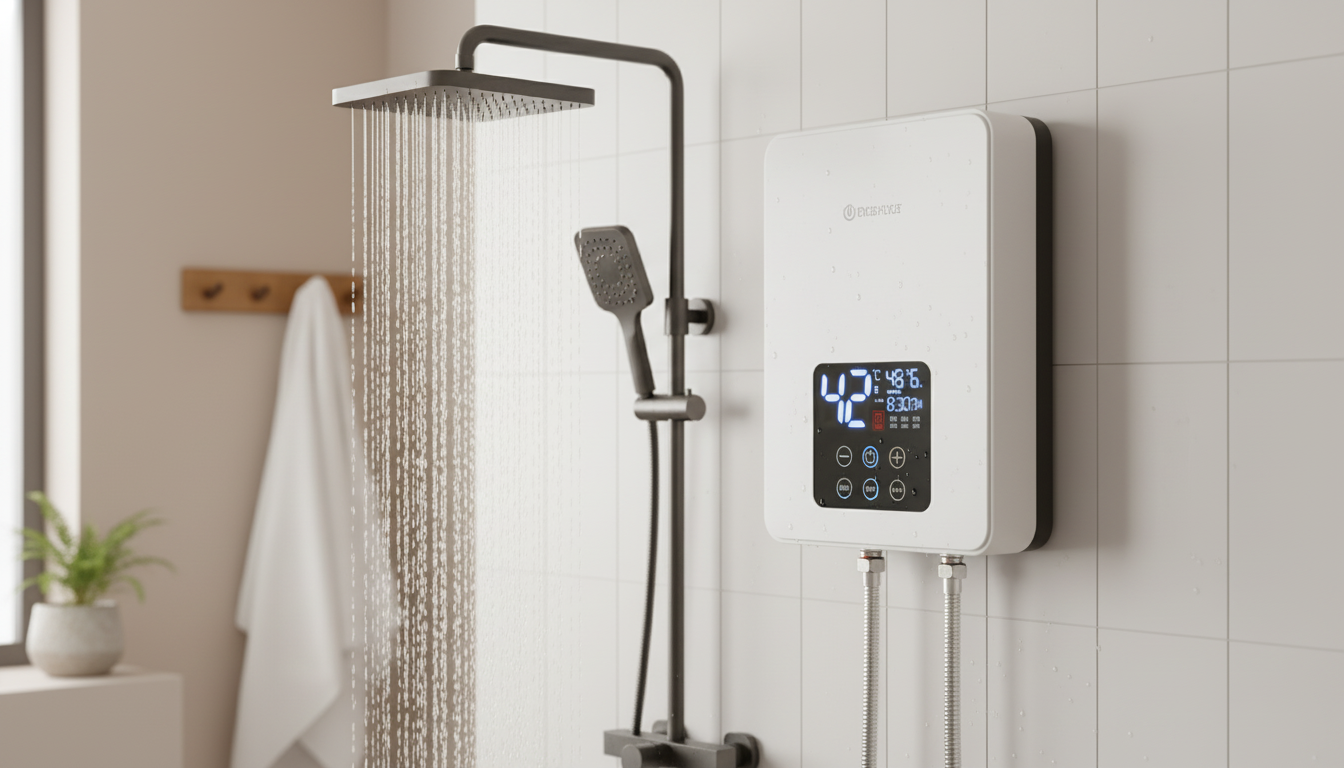 220V 6000W Mini Instant Water Heater for Showers