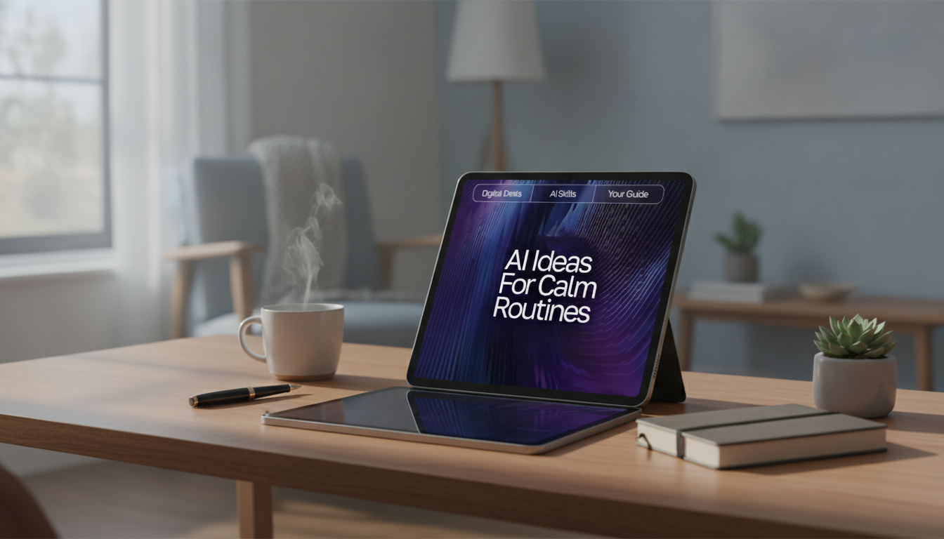 AI Calm Routine Builder: Morning, Midday & Night Habits