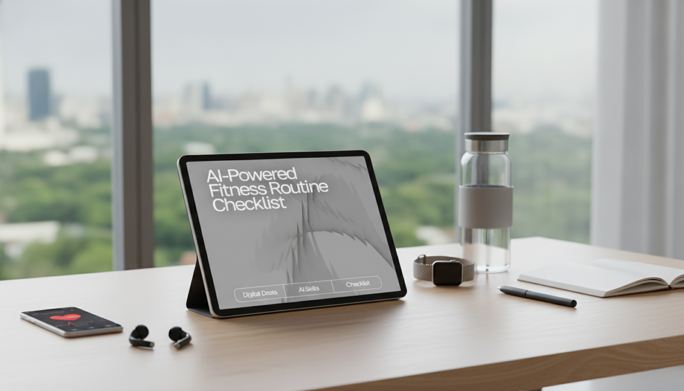 AI Fitness Routine Checklist: Plan Strength, Cardio & Rest
