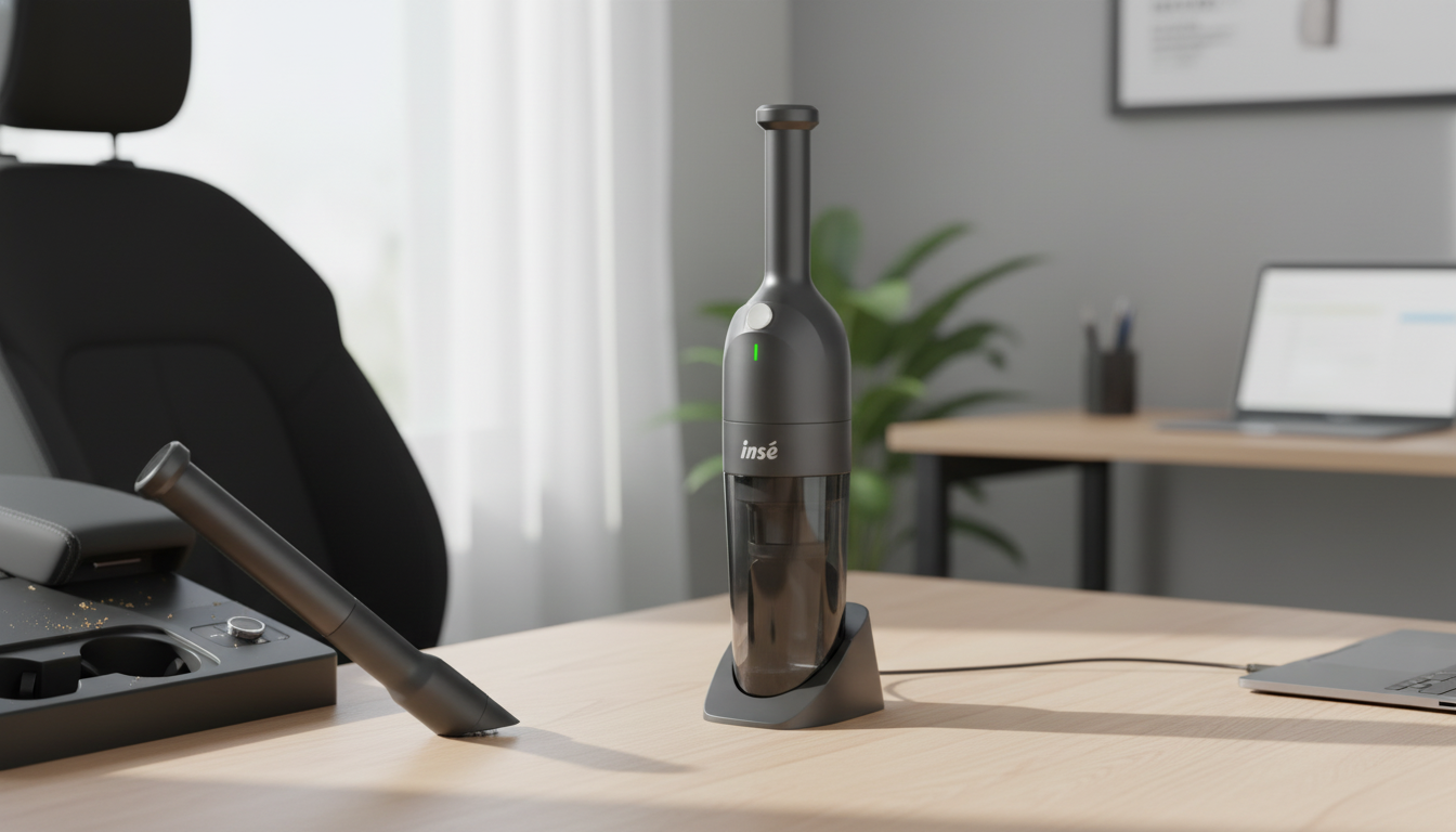 Cordless Handheld Vacuum: Lightweight Power for Car & Home