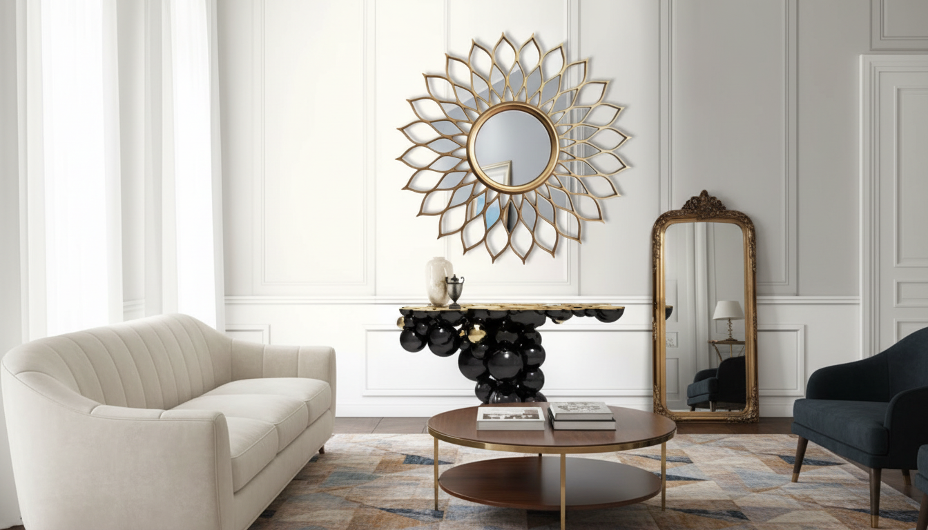 Hanging Mirror Wall Decor: Entry, Living & Dining Tips