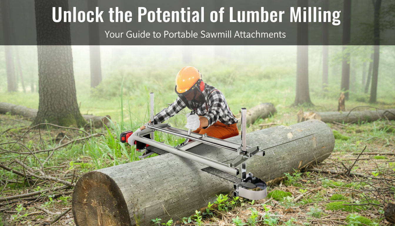 Portable Chainsaw Mill Guide: Straighter, Even Slabs