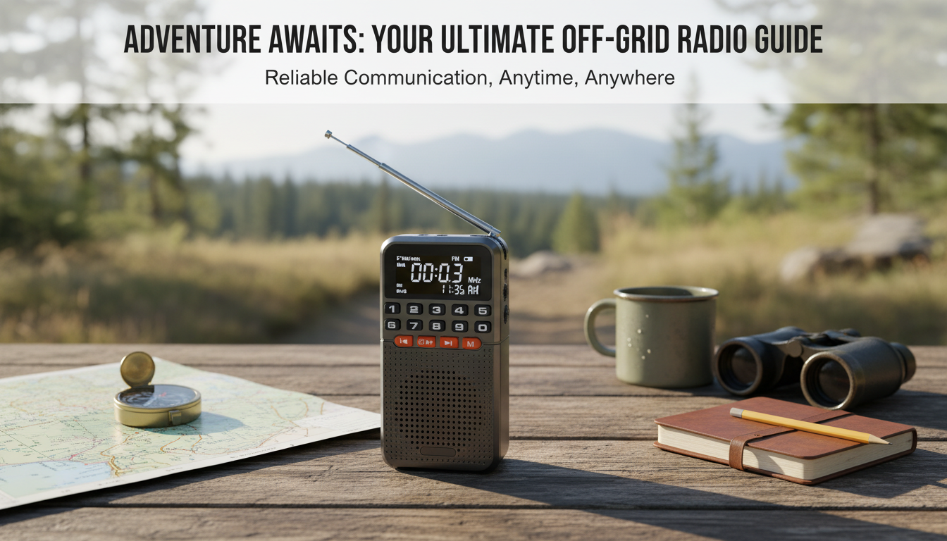 Portable FM Radio Speaker: Bluetooth, TF Card & Flashlight