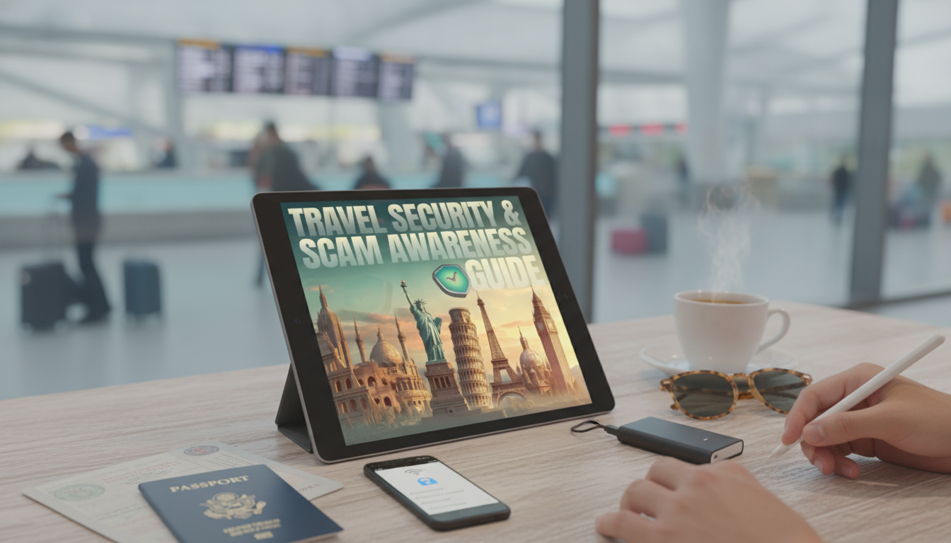 Travel Security Handbook: Wi‑Fi, Scams & Account Safety