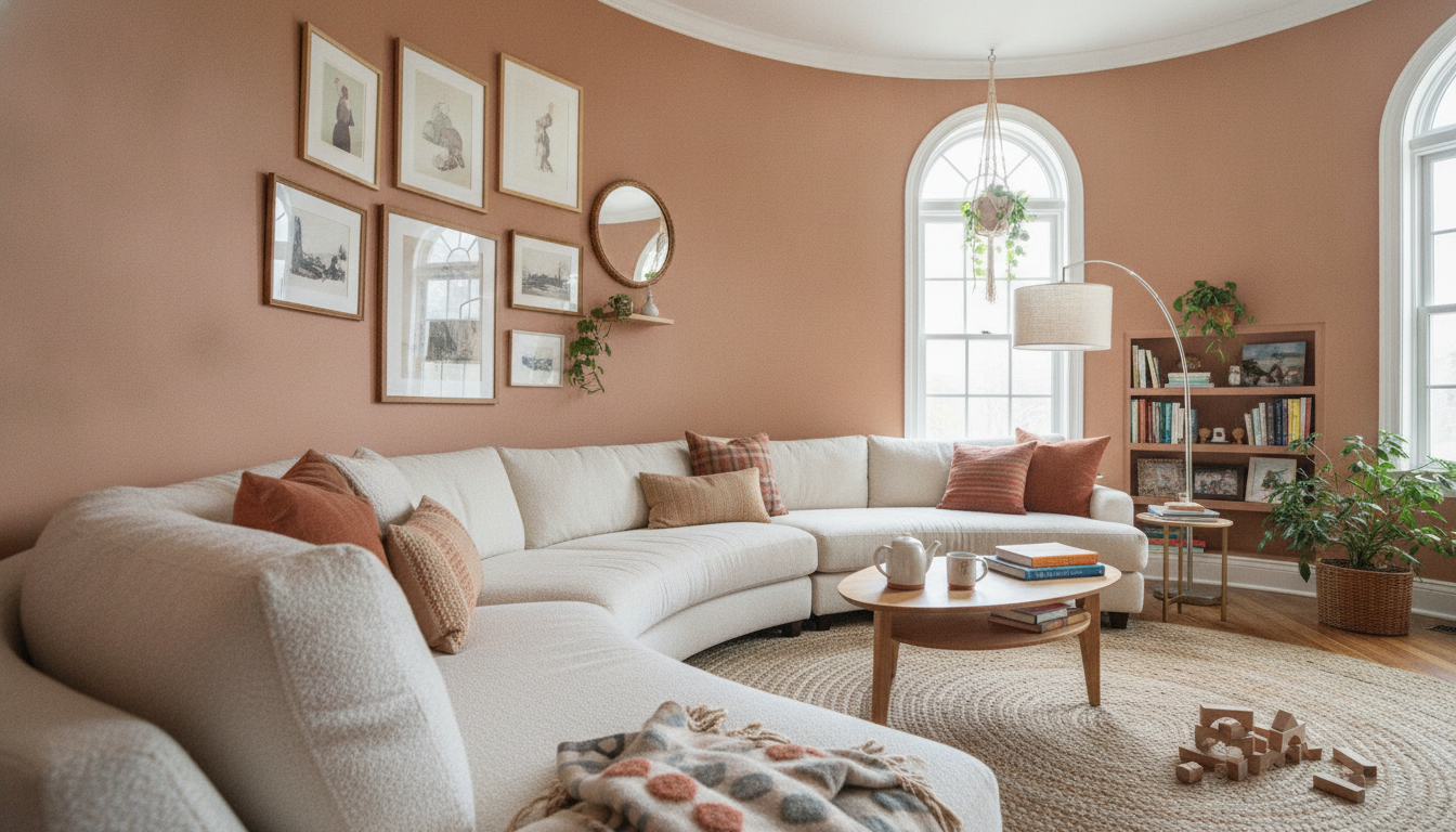 Decorating Rooms With Curved Walls: Layout, Light & More