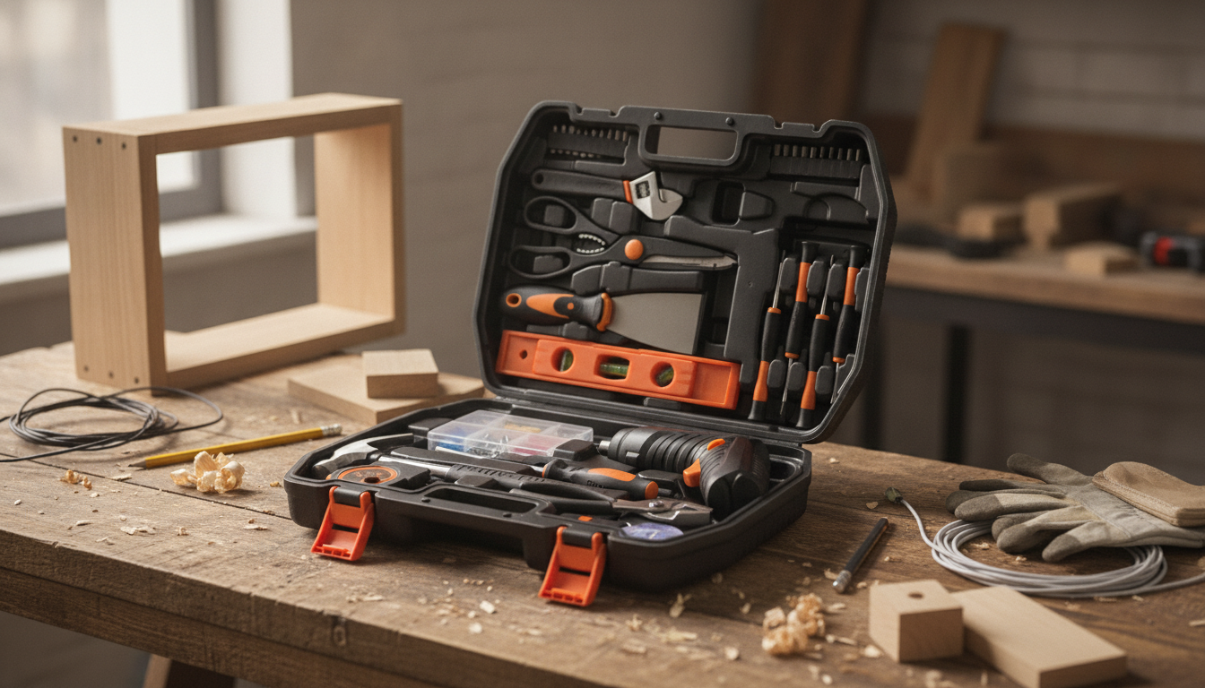 96-Piece Household Tool Kit: Easy Home Fixes