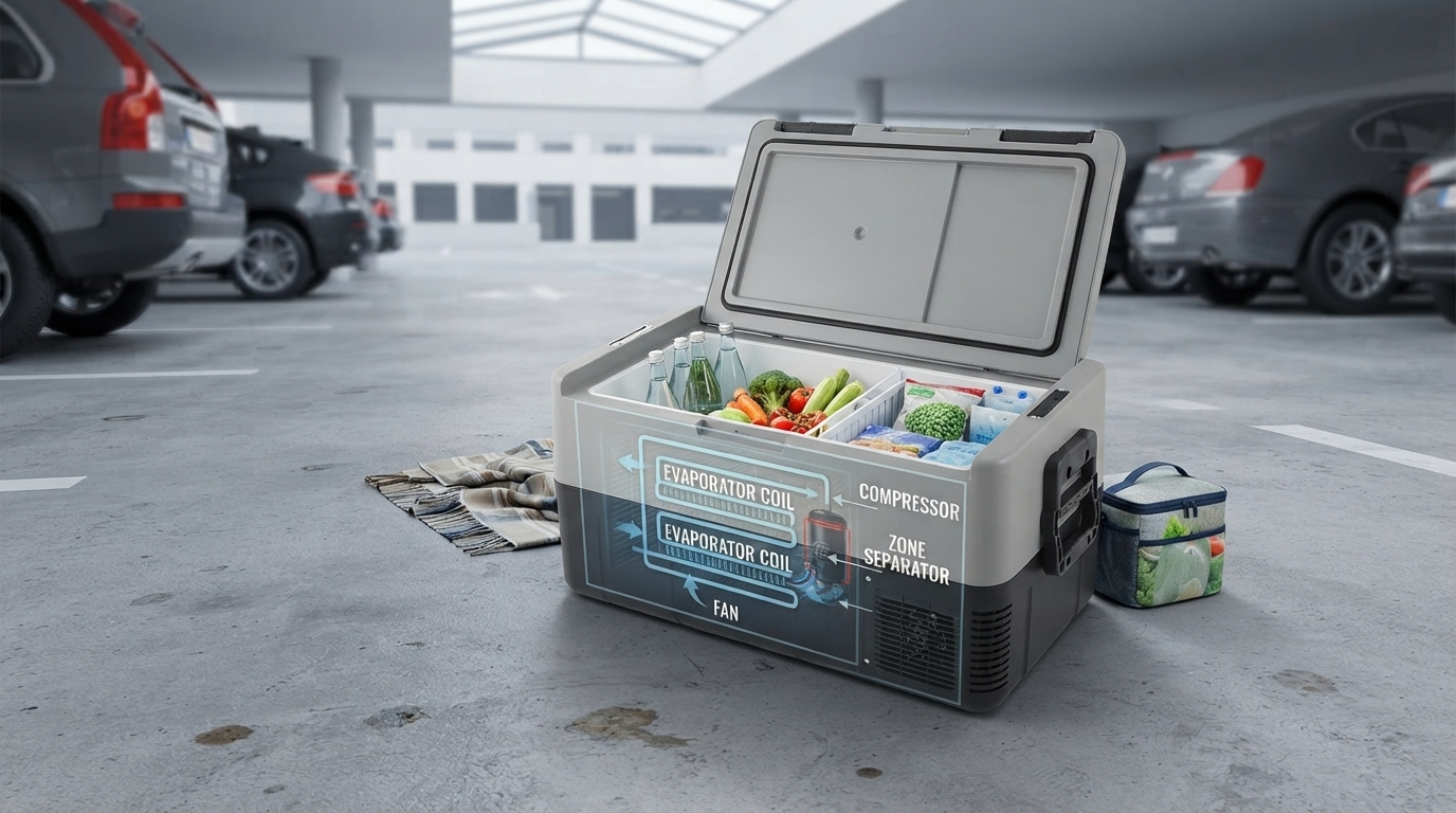 Dual Zone Fridge Freezer Explained: How It Holds 2 Temps