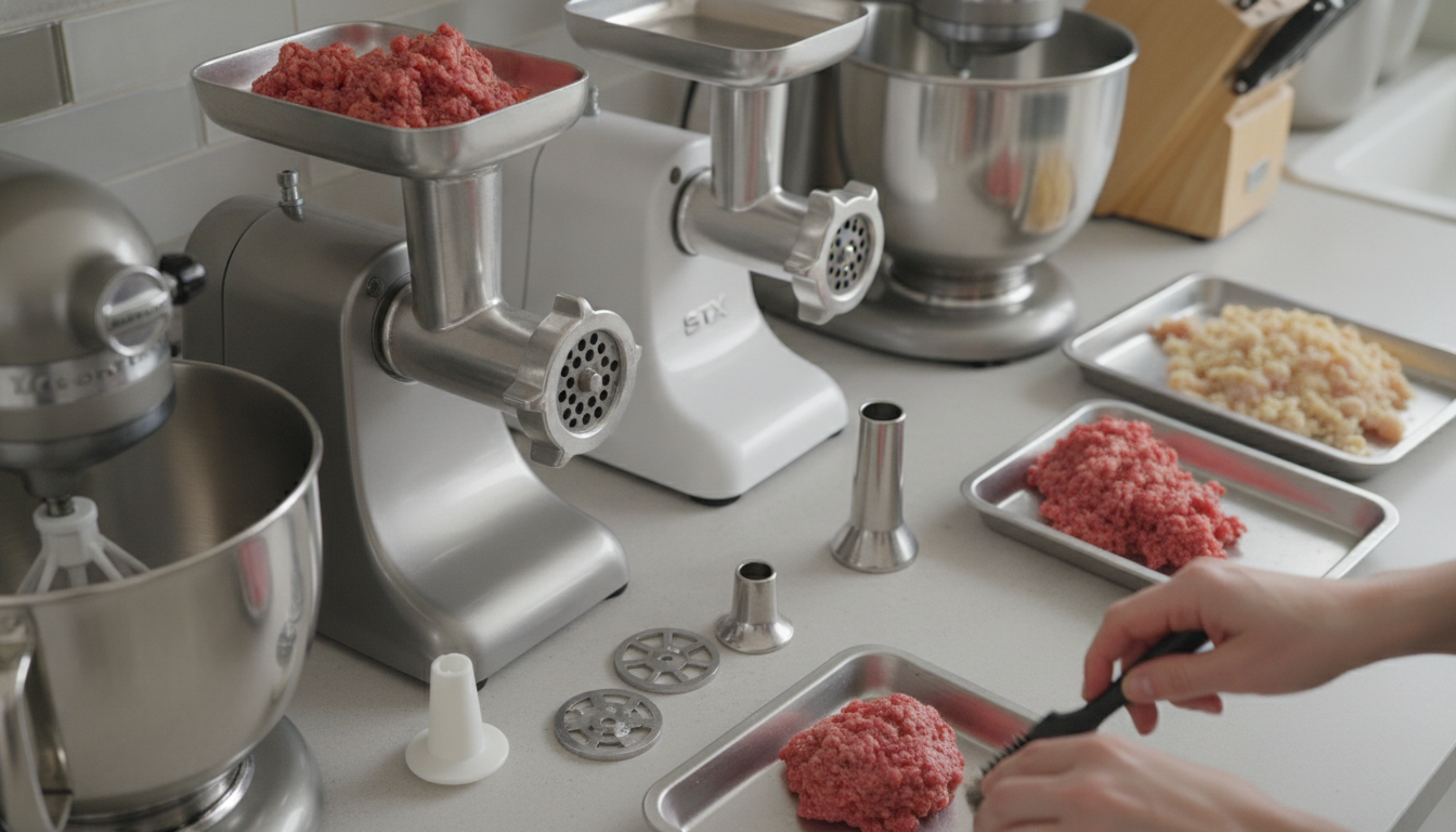 Best Meat Grinder Brands: LEM, KitchenAid, STX & More
