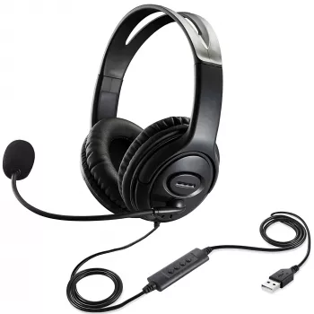 Wired Gaming Headset w/ Mic: Easy Setup, Clear Chat